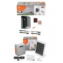 Nice Home FILO 400 StarKit Motorisation de portail coulissant avec pack solaire