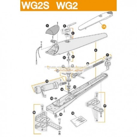 Mhouse Wg20 Wg20s Ensemble vis sans fins