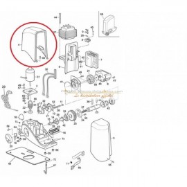 Mhouse SL10 Capot arrière de remplacement