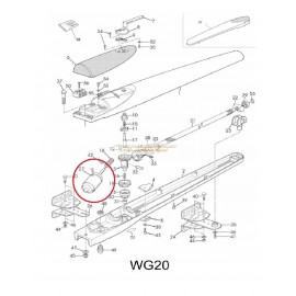 Mhouse Pièce détachée Moteur Seul WG20