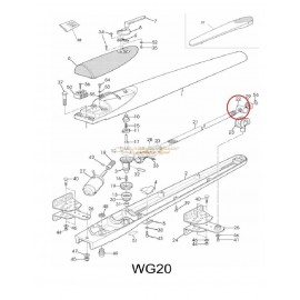 Mhouse WG20S Noix de transmission