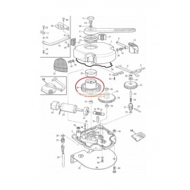 Mhouse WU2 Wk2 WU2S Pignon fixation du bras