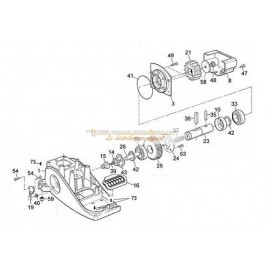 Mhouse SL1 Embase moteur