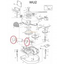 Ensemble Plastiques Motoréducteur WU2-WU2S