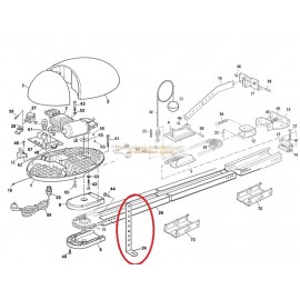 Mhouse Patte de Support de Rail GD0