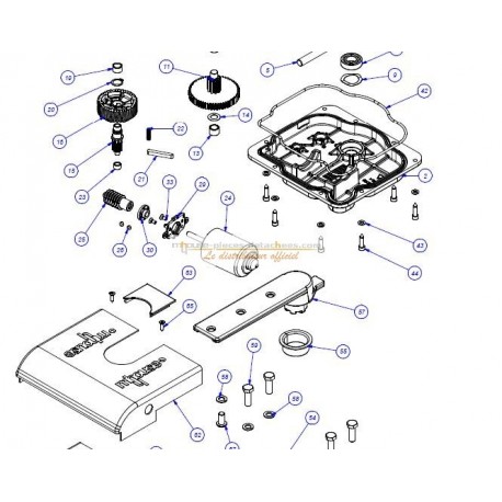 MHOUSE BRAS DE SORTIE POUR WU100 PMD1745R02.4610